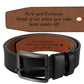 Gepersonaliseerde riem 