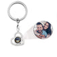 Portachiavi personalizzato con foto del cuore
